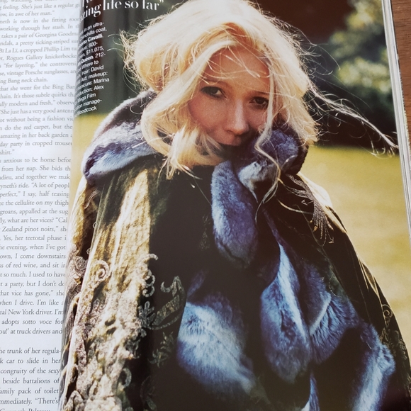 Harper's Bazaar Fall Sept 2006 Gwyneth Paltrow - Picture 9 of 9